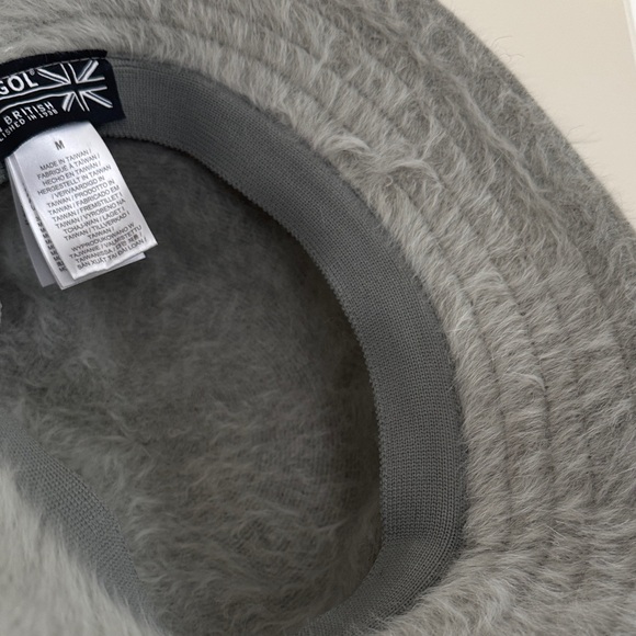 Kangol Soft Gray Furry Bucket Hat - Picture 7 of 10